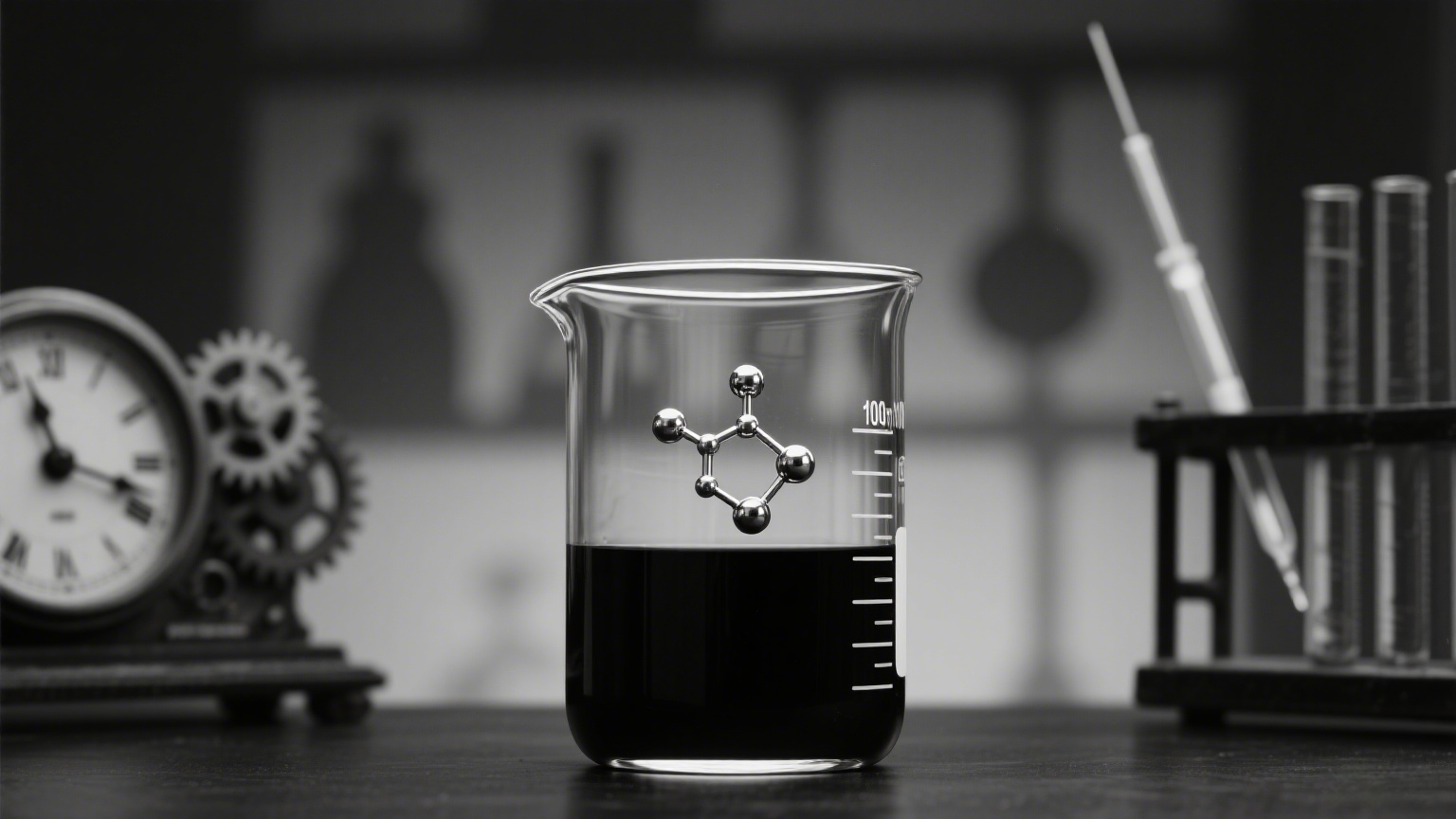 化学实验反应瞬间